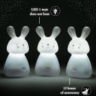 Zestaw 3 lampek nocnych LED - Ścieżka Światła OLALA - Króliczki