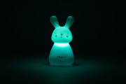 Lampka nocna LED - OLALA - Króliczek Charly - niebieski