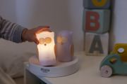 Zestaw 3 lampek nocnych LED - Ścieżka światła OLALA - Sowy