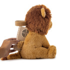 Szumiący lew z czujnikiem dźwięku i pozytywką - Cloud b® Louis Lion™ Smart Sensor