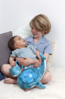 Projektor z grzechotką -Wieloryb niebieski - Cloud b® Tranquil Whale™ Blue Family