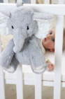 Cloud b® Elliot Elephant™- Szumiący Słoń z pozytywką