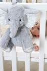 Szumiący słoń z pozytywką - Cloud b® Elliot Elephant™