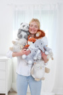 Szumiący słoń z pozytywką - Cloud b® Elliot Elephant™