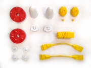 Set of parts for a Pedro The Pirate