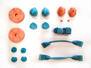 Set of parts for a Lola The Lama