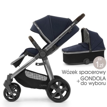 Wózek spacerowy Oyster 3 - Twilight, granatowy