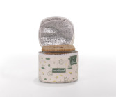Pojemniki szklane kwadratowe ECO-friendly 2x210 ml z torbą izotermiczną - Żabka
