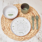 Zestaw stołowy 5-częściowy ECO-friendly - Żabka