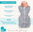 Otulacz Swaddle UP - rozmiar XS - ciemny oliwkowy - ETAP 1 Original