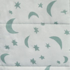Otulacz Swaddle UP - rozmiar S - oliwkowy, księżyc - ETAP 1 Extra Warm