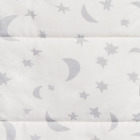 Otulacz Swaddle UP - rozmiar S - biały, księżyc - ETAP 1 Extra Warm