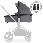 CRESCENT ULTRA CARRYCOT GREY