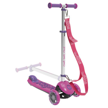 Składana hulajnoga Trunki - różowa, duża