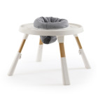 Oyster Home Highchair Krzesełko do karmienia 4w1 - Moon, szare