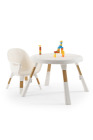 Oyster Home Highchair Krzesełko do karmienia 4w1 - Moon, szare
