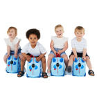 Jeżdżąca walizeczka Trunki - Niebieski Pies