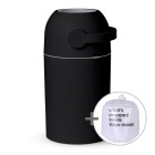 DIAPER PAIL MAJESTIC BLACK