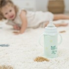 Butelka termiczna ze stali nierdzewnej ze smoczkiem Dolce 240 ml - miętowa