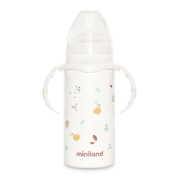 Butelka termiczna ze stali nierdzewnej ze smoczkiem Valencia 240 ml