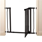 Bramka bezpieczeństwa dla psów Liberty Tall Gate (W: 75-82cm x H: 95cm) - czarna