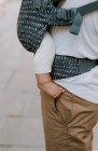 Nosidełko BOBA X - denim z nadrukiem