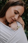 Chusta do noszenia dziecka BOBA Wrap - Jasny szary
