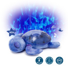 Projektor z pozytywką - Żółw podwodny fioletowy ECO - Cloud b® Tranquil Turtle™
