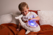 Projektor z pozytywką - Wieloryb biały ECO - Cloud b® Tranquil Whale™