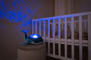 Projektor z pozytywką - Wieloryb niebieski ECO - Cloud b® Tranquil Whale™
