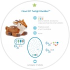 Cloud b® Twilight Buddies™ Fawn - Lampka nocna z projekcją świetlną - Sarenka