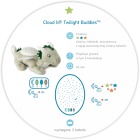 Cloud b® Twilight Buddies™ Dragon - Lampka nocna z projekcją świetlną - Smok