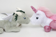 Pluszowy projektor dla dzieci - Smok - przyjaciel do snu - Cloud b® Twilight Buddies™