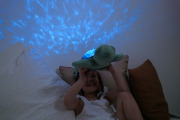 Projektor z pozytywką - Żółw podwodny zielony ECO - Cloud b® Tranquil Turtle™