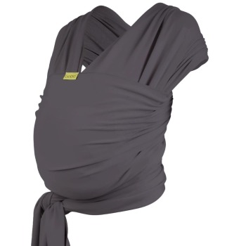 Chusta do noszenia dziecka BOBA Wrap - ciemny szary