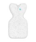 Otulacz Swaddle UP - rozmiar XS - biały, kosmos i napisy ETAP1 -  0.2 TOG Original