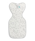 Otulacz Swaddle UP - rozmiar S -  biały, duży kosmos - ETAP1 - 1 TOG Original