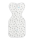 Otulacz Swaddle UP - rozmiar XS - biały, gwiazdy  ETAP1 -  0.2 TOG Original