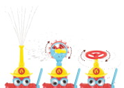 Hydrant Strażak Ready Freddy - Opakowanie otwarte