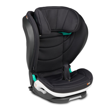 Fotelik samochodowy BeSafe Flex FIX 2 black soft breeze / czarna bryza PREMIUM (pakowane po 1 szt.)