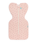 Otulacz Swaddle UP - rozmiar XS - różowy wiśnie - ETAP 1 - TOG 1