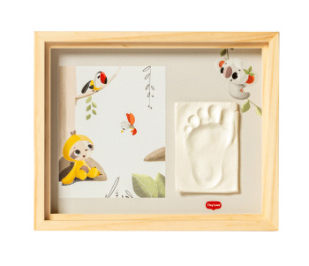 Ramka na zdjęcie i odcisk - drewniana | Simple Frame