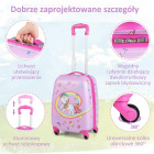 Walizka podróżna na kółkach - jednorożec