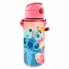 Bidon aluminiowy z ustnikiem 600ml - Różowy  Lilo & Stitch