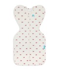 Otulacz Swaddle UP - rozmiar XS - kokardki - ETAP 1 - bawełna - TOG 1.0