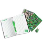 Długopis z magicznym tuszem + notes Minecraft