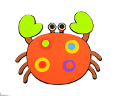 Dekoracje ścienne - Krab i Konik morski