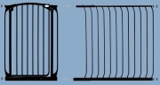 Rozszerzenie bramki bezpieczeństwa Chelsea - 1m (wys. 1m) - czarne