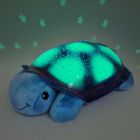 Cloud b® Twilight Turtle™ Blue - Lampka nocna z projekcją świetlną - Żółw niebieski