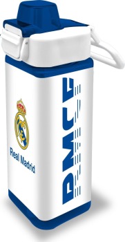 Bidon kwadratowy z uchwytem 500ml  Real Madryt 1